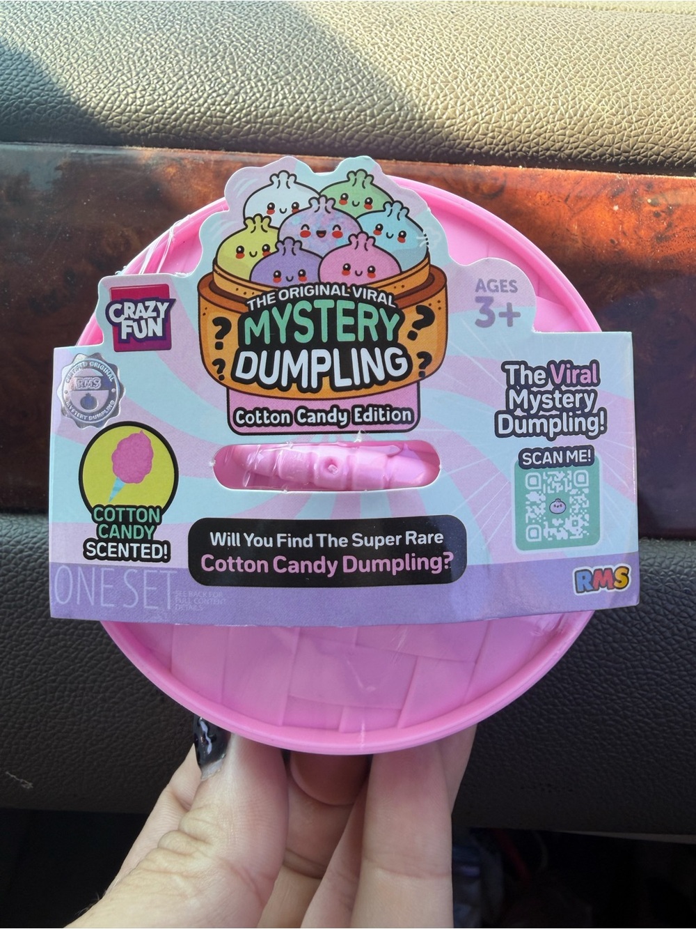 Mystery Dumpling Cotton Candy Edition Scented Surprise Toy - Pink